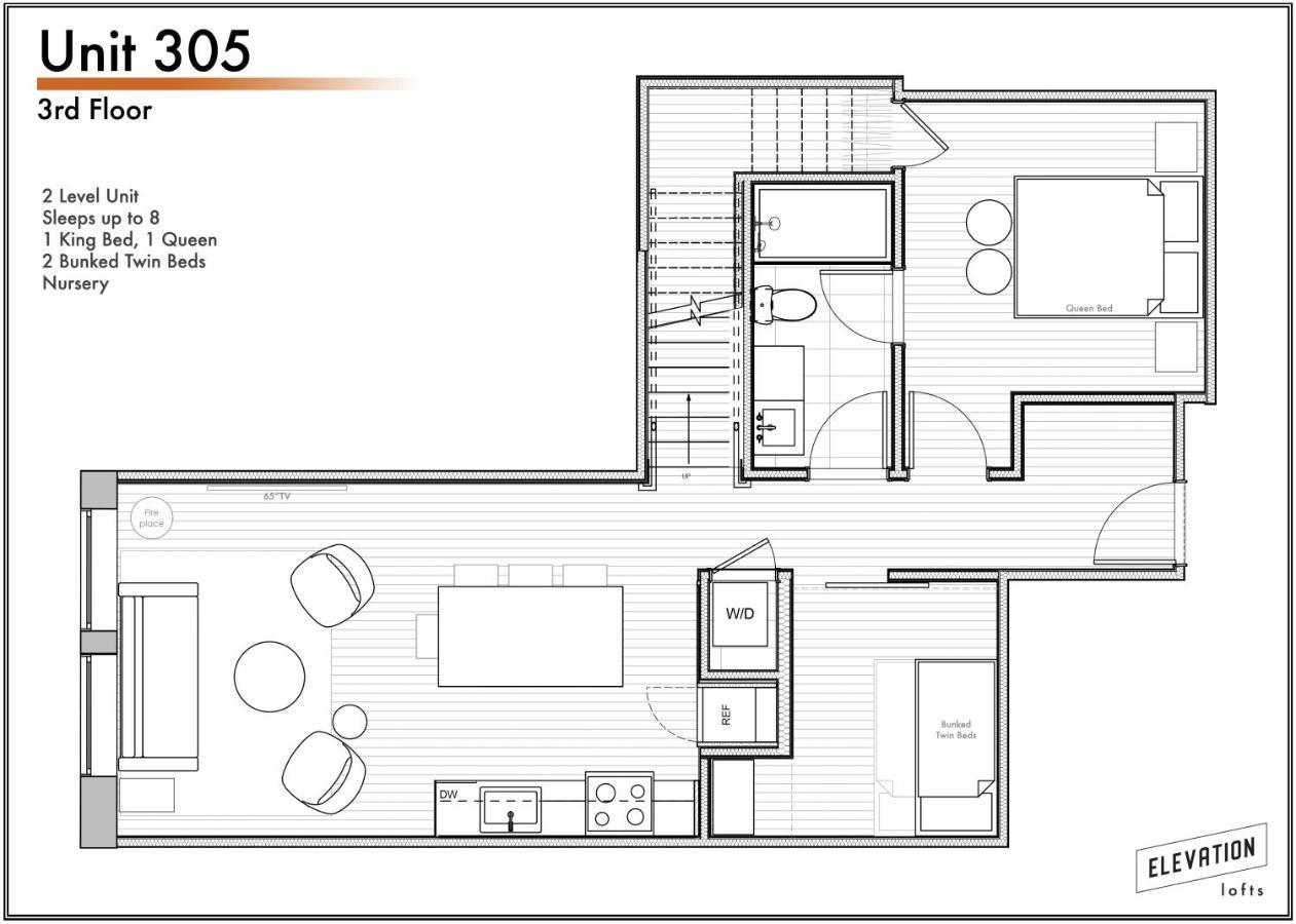 Elevation Lofts Hotel Asheville Eksteriør billede